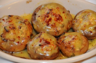 Crab stuffed mushrooms